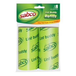 Sabco Lint Buddy Refill 2 Pack