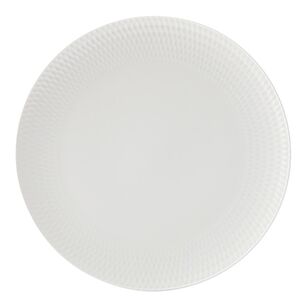 Maxwell & Williams White Basics 27 cm Diamonds Dinner Plate