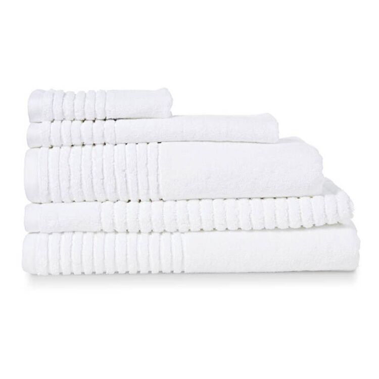 Bas Phillips Hayman Towel Collection White