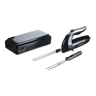Smith & Nobel Electric Knife With Twin Blade And Storage Case HEK200