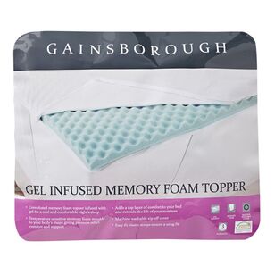 Gainsborough Memory Foam Gel Topper