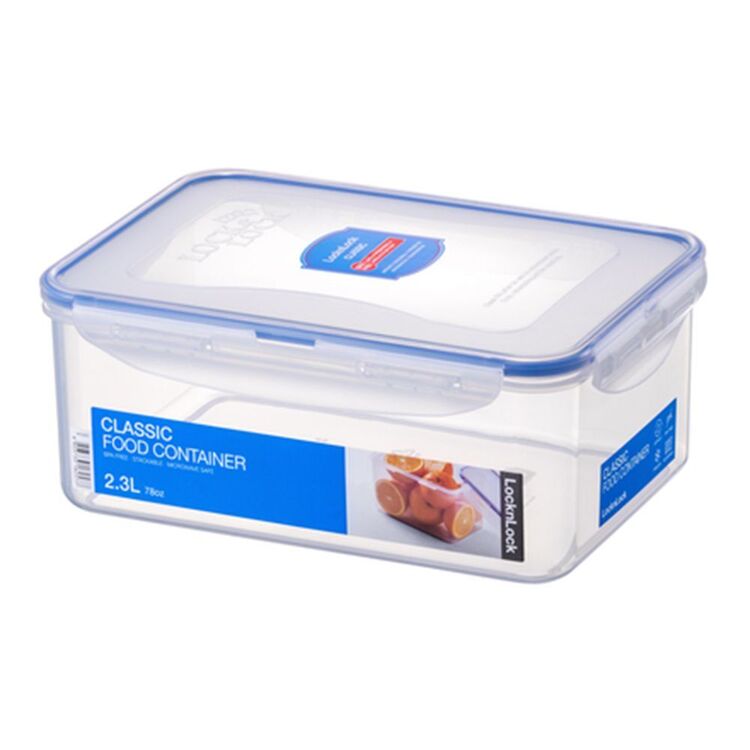 Lock & Lock 2.3L Plastic Rectangle Tall Container
