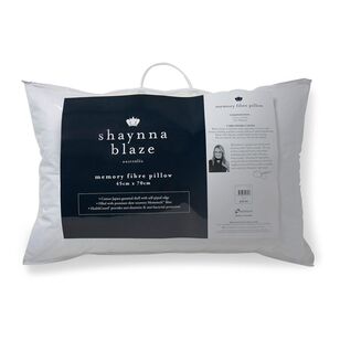 Shaynna Blaze Memory Fibre Pillow Medium Standard