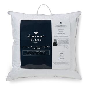 Shaynna Blaze Memory Fibre Pillow European European