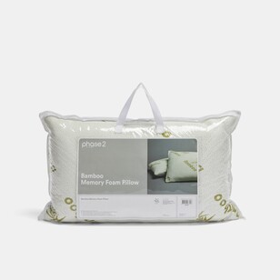 Phase 2 Shredded Bamboo Memory Foam Pillow Standard