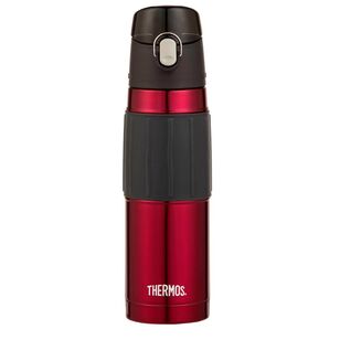 Thermos King 530 ml Vacuum Insulated Hydration Bottle with Hygienic Flip Lid Red