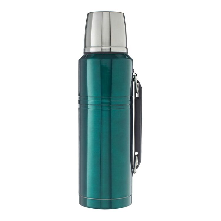 Smith & Nobel 1.2L Stainless Steel Flask Green
