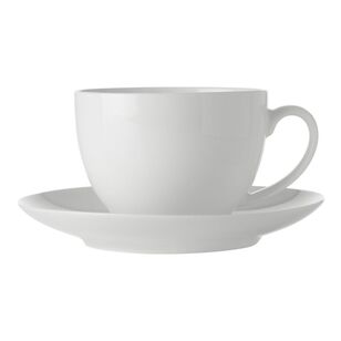 Maxwell & Williams White Basics 280 ml Cup and Saucer