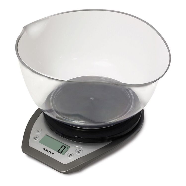 Salter Dual Pour Kitchen Scale with Bowl