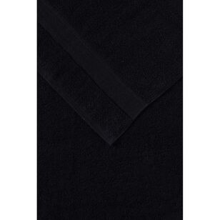 Dri Glo Zero Twist Bath Towel Black 76 x 132 cm