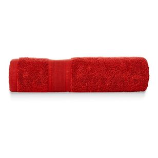 Dri Glo Zero Twist Bath Towel Red 76 x 132 cm