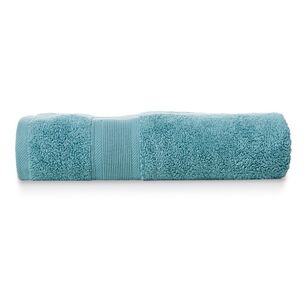 Dri Glo Zero Twist Bath Towel Teal 76 x 132 cm
