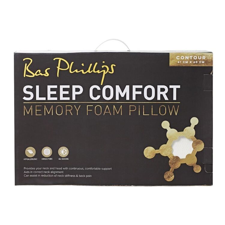 Bas Phillips Sleep Comfort Memory Foam Contour Standard