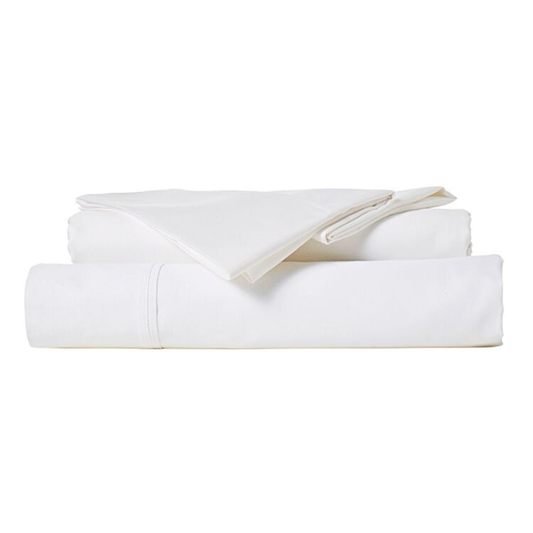 Polo 1900 Thread Count Cotton Rich Sheet Set White King Bed