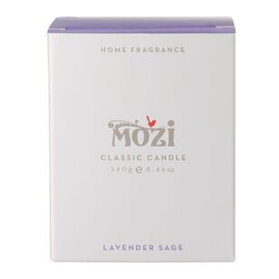 Mozi Classic Lavender & Sage Candle 240g
