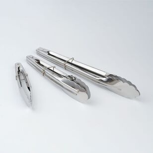 Smith + Nobel 3-Piece Stainless Steel Tong Set
