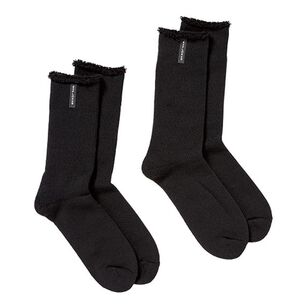 Explorer Men's Original Wool Socks 2 Pack Black