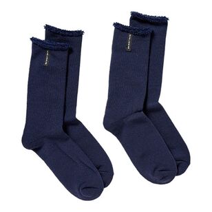 Explorer Men's Original Wool Socks 2 Pack Navy