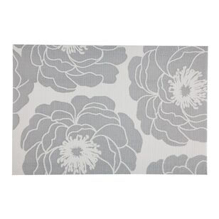 Maxwell & Williams 45 x 30 cm Placemat Camellia Silver