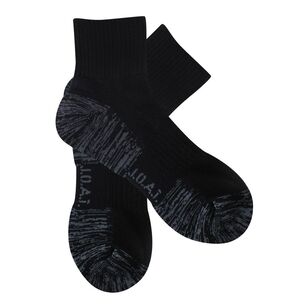 Jack Of All Trades Men's Action Cotton Sport Sock Black
