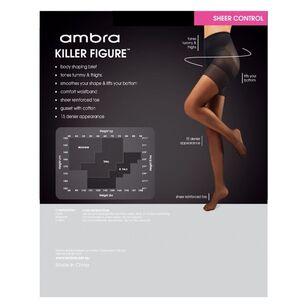 Ambra Women's Killer Figure Tights Black
