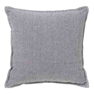 Shaynna Blaze Twiggy Textured Cushion Charcoal 50 x 50 cm