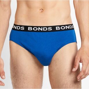 Bonds Men's Hipster Brief 4 Pack Blue