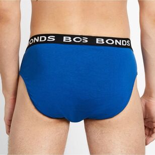 Bonds Men's Hipster Brief 4 Pack Blue