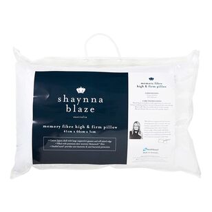 Shaynna Blaze Memory Fibre Pillow Hi-Firm Standard