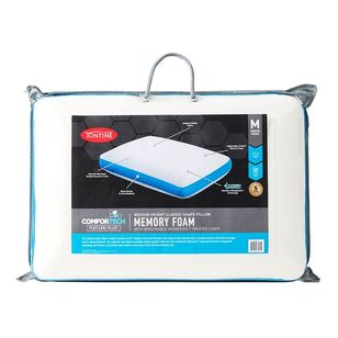 Tontine Comfortech Breathable Memory Foam Pillow Medium Standard