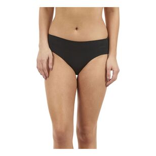 Ambra Women's Smooth Lines Bikini 2 Pack Black