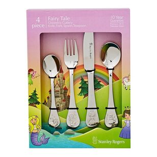 Stanley Rogers Fairytale 4-Piece 18/10 Kids Cutlery Set