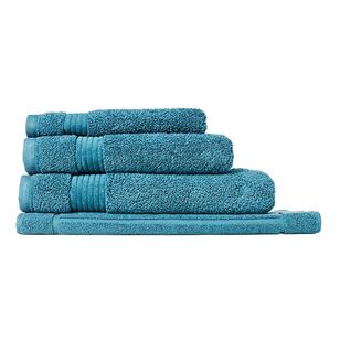 Bas Phillips Valencia Towel Collection Teal