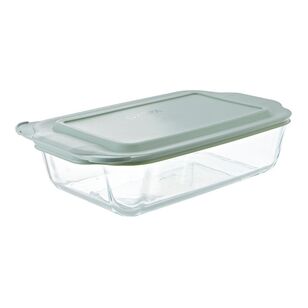 Pyrex 3L Rectangle Deep Dish with Lid
