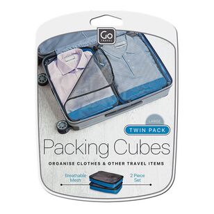 Go Travel Twin Large Luggage Packing Cubes