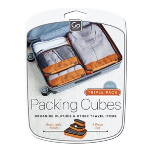 Go Travel 3-Piece Multi Size Luggage Packing Cubes