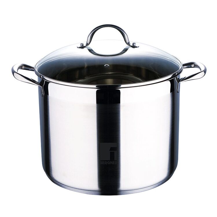 Bergner Gourmet 16L Stainless Steel Induction Stockpot