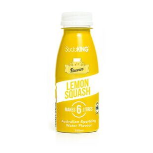 SodaKING 250 ml Lemon Squash Flavour