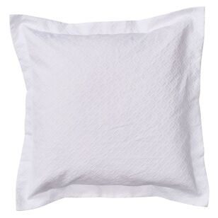 Elysian Dorchester European Pillowcase Pair Silver 65 x 65 cm