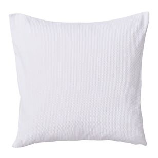 Elysian Capitol European Pillowcase Pair White 65 x 65 cm