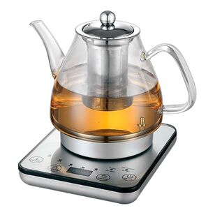 Healthy Choice 1.2L Digital Glass Kettle with Tea Infuser SK200