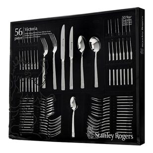 Stanley Rogers Victoria 56-Piece 18/10 Cutlery Set