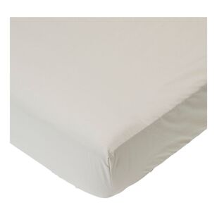 Linen House 300 Thread Count Cotton Fitted Sheet Linen Double