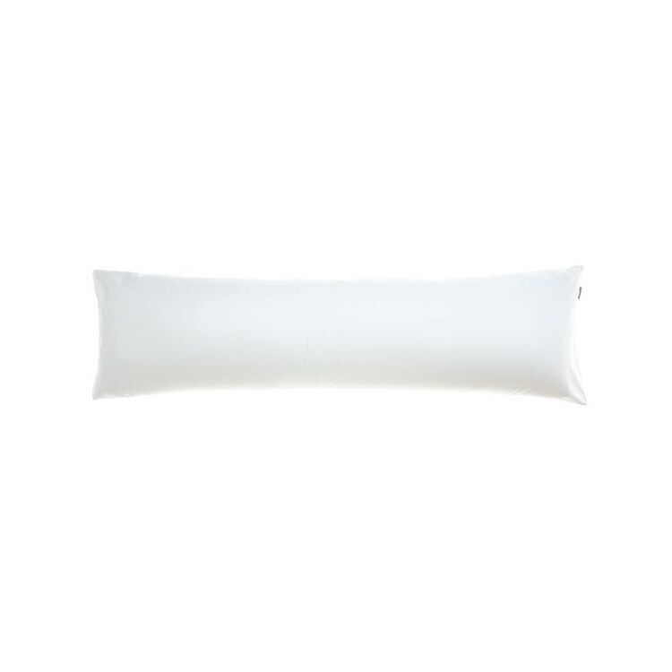 Linen House 300 Thread Count 42x152cm Body Pillowcase White