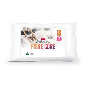 Tontine Selections Fibre Core Pillow 2 Pack Standard