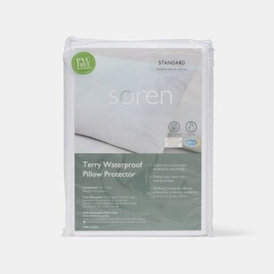 Soren Terry Waterproof Pillow Protector Standard