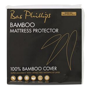 Bas Phillips Bamboo Waterproof Mattress Protector King Bed