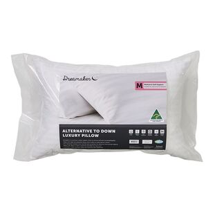 Dreamaker Alternative To Down Pillow Medium Standard