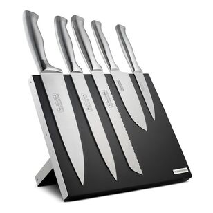 Tramontina Polaris 6-Piece Magnetic Knife Block Set