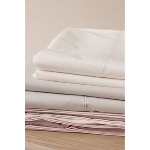 Sheridan 300 Thread Count Organic Cotton Percale Sheet Set River King